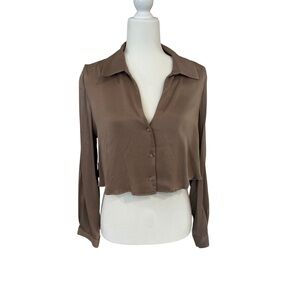 Zara Tan Blouse